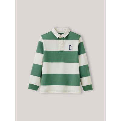 Polo-rugby en coton biologique CYRILLUS