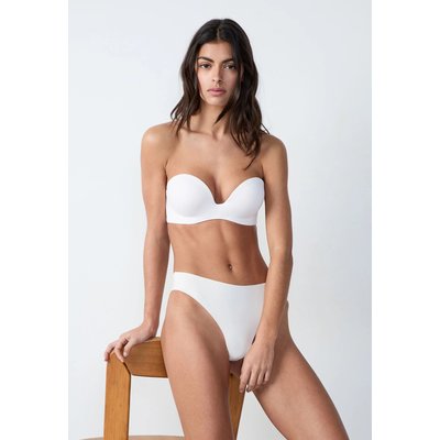 Bandeau microfibre push-up bretelles amovibles PURE FIT® ETAM