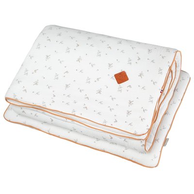 Couette et oreiller - prêt à dormir en gaze de coton MELODY SEVIRA KIDS