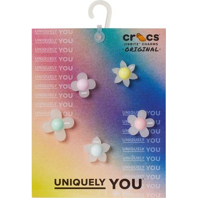 Lot de 5 Jibbitz Fleurs Irisées CROCS