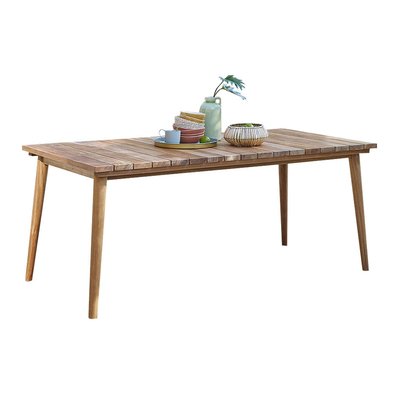 Table de jardin en teck massif 6/8 places  ESTHER BERAH GETAH
