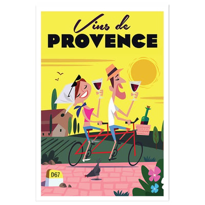Affiche ViVe la ProVence HEXOA