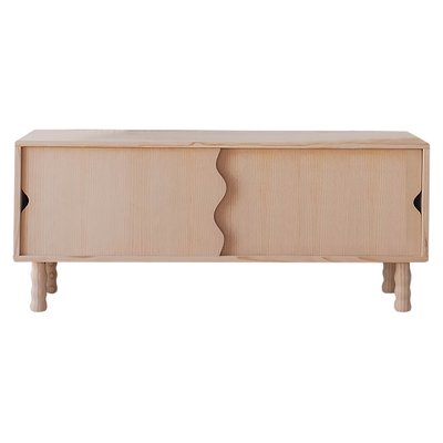 Meuble TV en pin massif verni MORETA NAAN FURNITURE