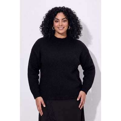 Pull en maille fine, col montant ULLA POPKEN