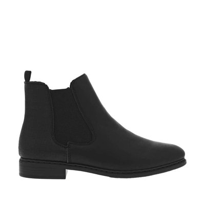 Bottine simili cuir femme top