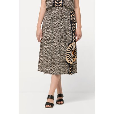 Jupe en jersey en coton bio. Ceinture ULLA POPKEN
