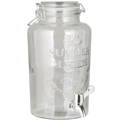 Distributeur boisson robinet verre  Hello Summer IB LAURSEN