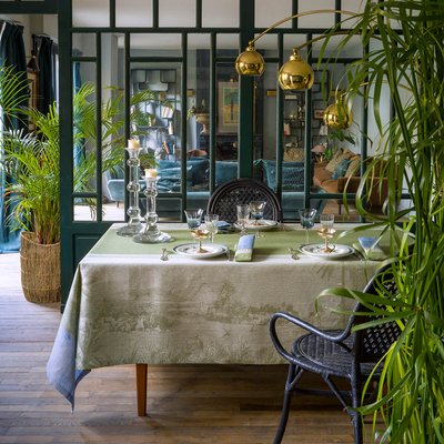 Nappe en Lin, CROISIÈRE SUR LE NIL LE JACQUARD FRANCAIS