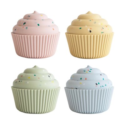 Lot de 4 jouets de bain Cupcake MUSHIE