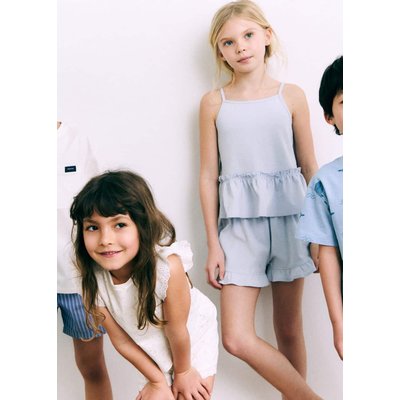 Pyjama fleurs coton MANGO BABY