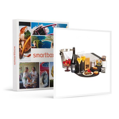 Coffret Luxe, calme et volupté : délices salés et vin livrés à domicile- SMARTBOX - Coffret Cadeau Gastronomie SMARTBOX