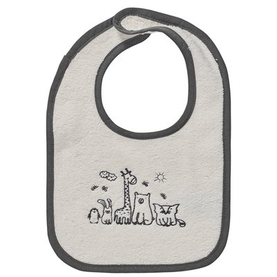 Lot de 2 bavoirs BABY JUNGLE SENSEI MAISON