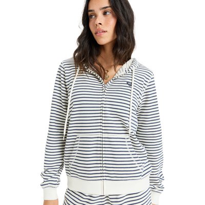 Sweat à capuche zippé rayé PERFECT STRIPE. ROXY