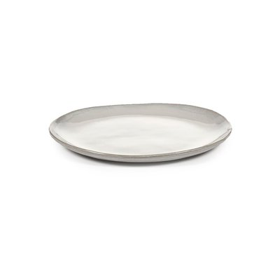 Assiette Plate Taille S La Mère En Grès Blanc Ø18 Cm SERAX