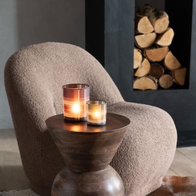 Fauteuil en tissu bouclette - NUAGE HELLIN, DEPUIS 1862