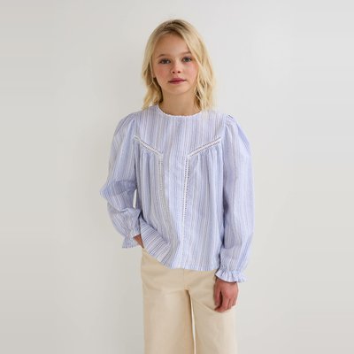 Blouse rayée en coton MONOPRIX