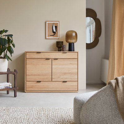 Buffet en chêne massif 120 cm SENSON TIKAMOON