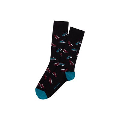 Chaussettes en coton imprimé Sneakers ARTHUR