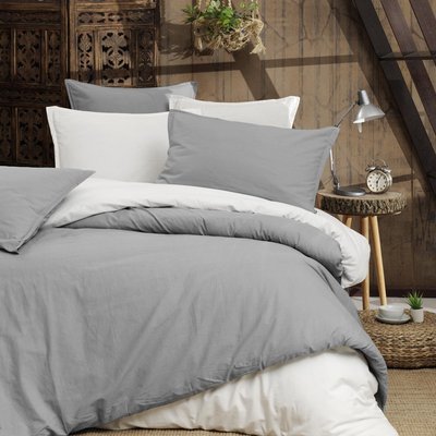 Housse de couette en percale lavée HOME WASHED SENSEI MAISON