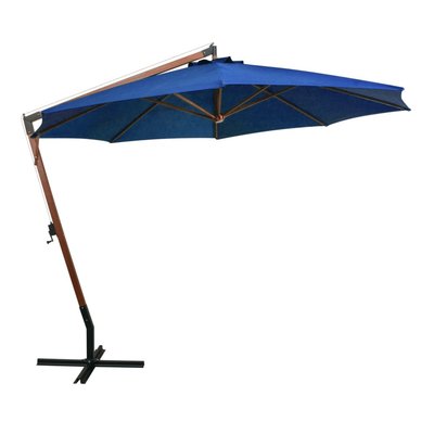Parasol suspendu en bois HOME MAISON