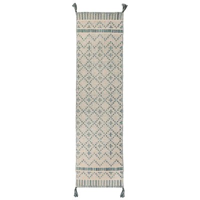 Tapis de couloir moderne en coton LAYLA NOVATREND