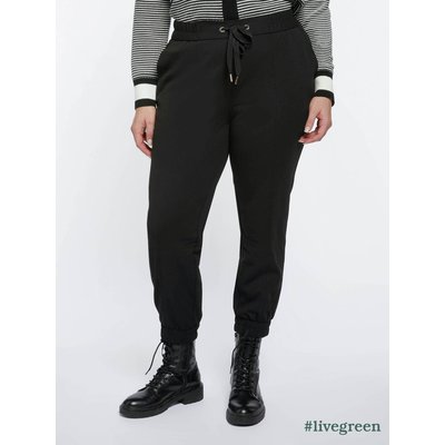 Pantalon jogger en néoprène crêpe FIORELLA RUBINO