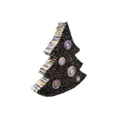 Sapin déco en papier recyclé Grand modèle AUBRY GASPARD