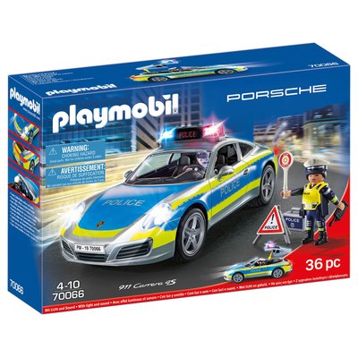 Porsche 911 Carrera 4S Police 70066 PLAYMOBIL