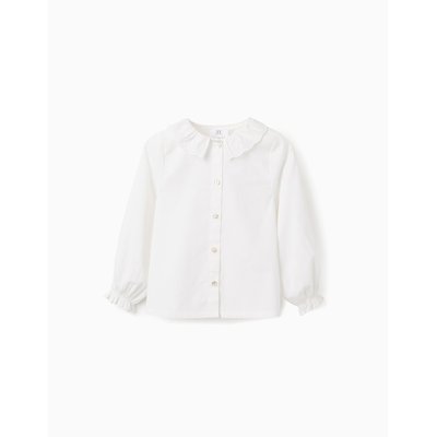 Chemisier en Coton avec Broderie Anglaise ZIPPY