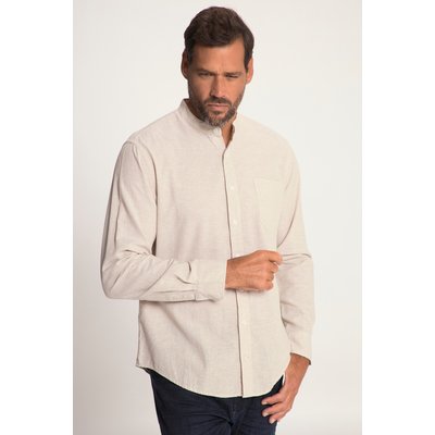 Chemise en lin mélangé. Manches longues et JP1880