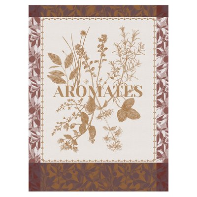 Torchon en Coton, ÉPICES & AROMATES LE JACQUARD FRANCAIS