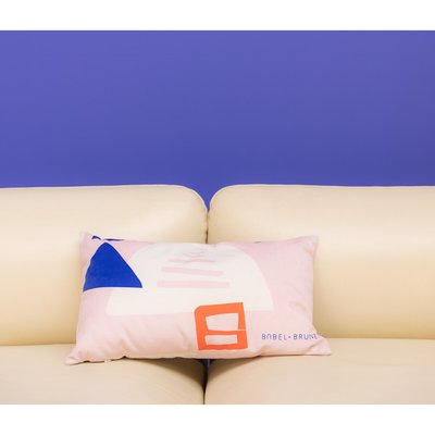 Kissen Babylone Pink S BABEL BRUNE 