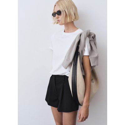 T-shirt coton manches courtes MANGO