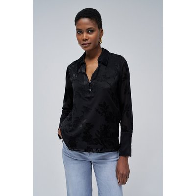 Blouse de travail noire La Redoute