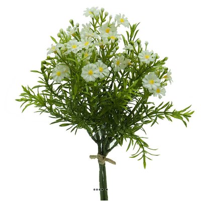 Mini bouquet de fausses marguerites H 25 cm ARTIFICIELLES