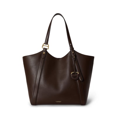 Sac tote large en cuir de vachette, TASHA LAUREN RALPH LAUREN