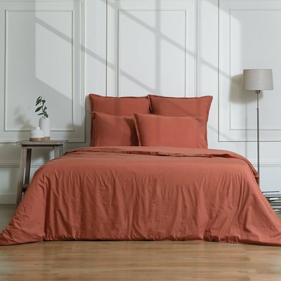Parure + taies 65x65 percale NINA FEBRONIE
