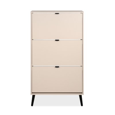 Armoire à chaussures 3 abattants et 2 compartiments par abattant L70cm - VIGO CALICOSY
