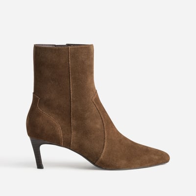 Boots À Talon en cuir NINE ERAM