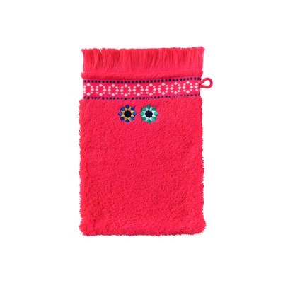 Gant de toilette coton JARDIN M CARRE BLANC