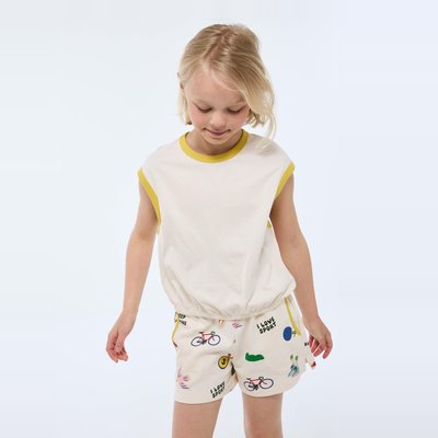 Short imprimé en coton MONOPRIX