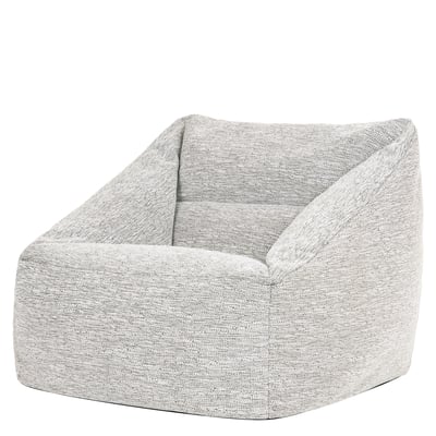 Pouf fauteuil salon en tissu tissé Oeko-Tex® - NATALIA ICON
