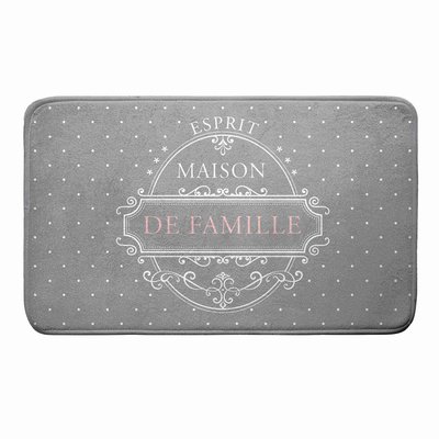 Tapis de bain Modele Maison de famille DOUCEUR D'INTÉRIEUR