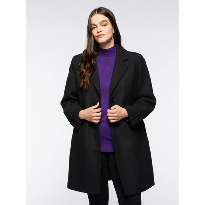 Manteau en tissu diagonal en laine FIORELLA RUBINO