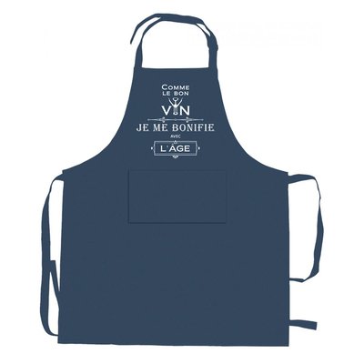 Tablier de cuisine Je me bonifie avec l'âge recyclé WINKLER
