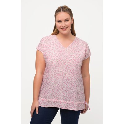 Blouse à fleurs. Décolleté en V ULLA POPKEN