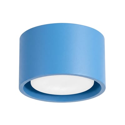 Plafonnier Aluminium Bleu Gx53 1 MODO EDEN