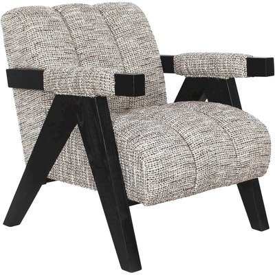 Chaise lounge Clover en bois RECOLLECTION