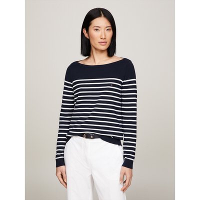 Pull mariniere femme tommy hilfiger La Redoute
