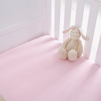 Pack of 2 Safe Nights Cot Fitted Sheet SILENTNIGHT